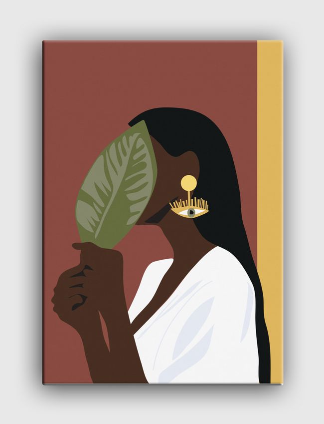 Black Woman Wall Art - Canvas