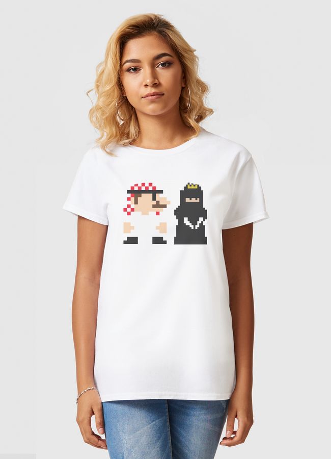 Mario and Princess - Women Basic T-Shirt