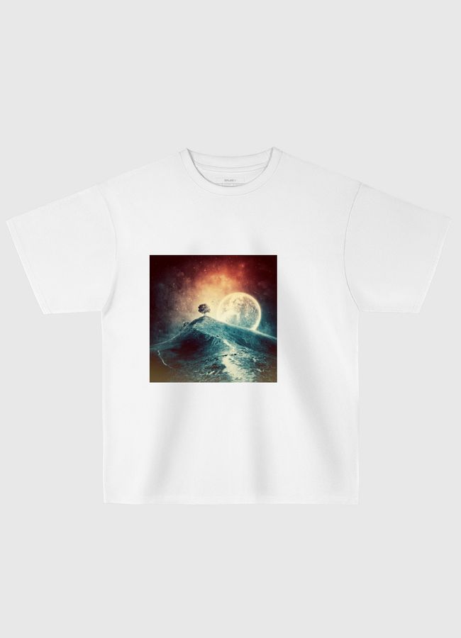 Under the colorful moonlight - Oversized T-Shirt