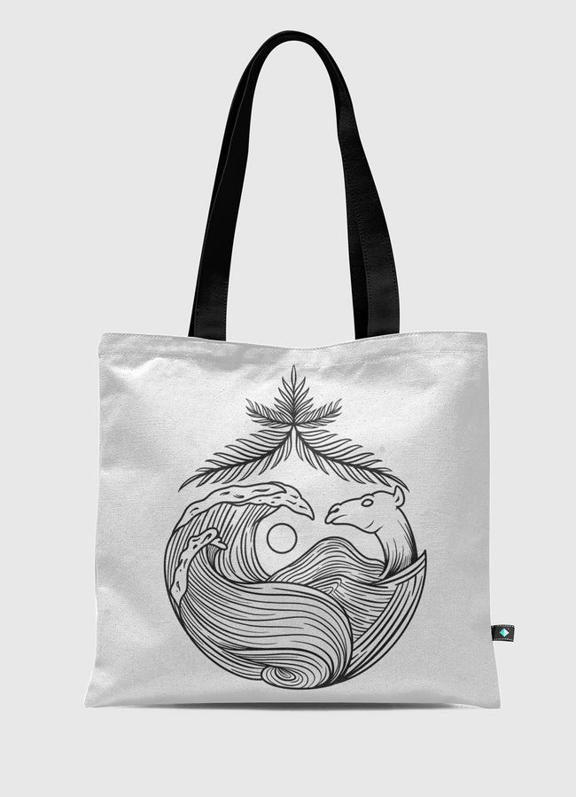 Water meets Sand - Tote Bag