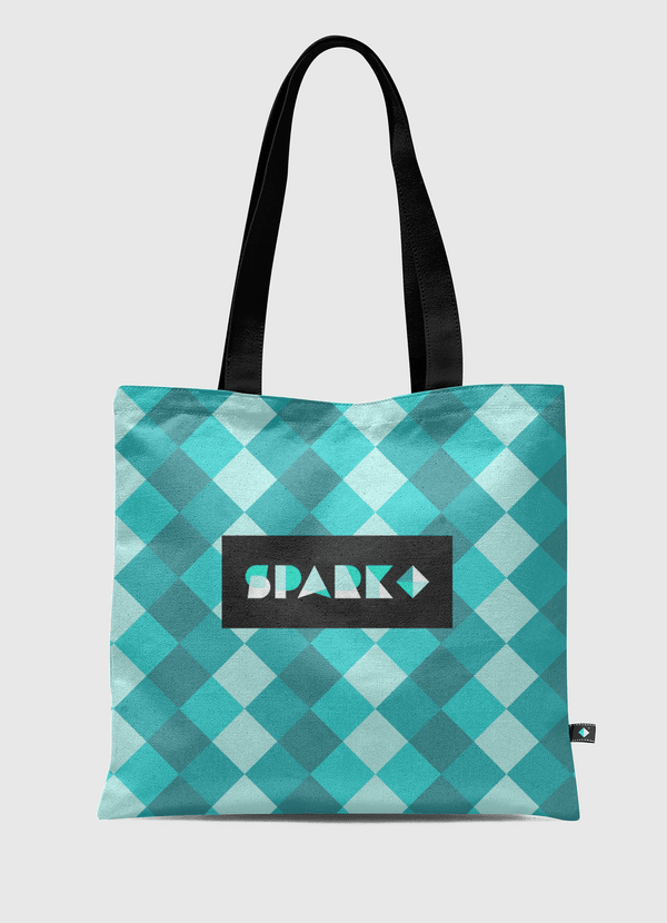 SPARK BLUE Tote Bag