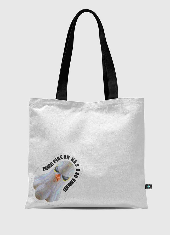 PEACE PIGEON ART TOY - Tote Bag