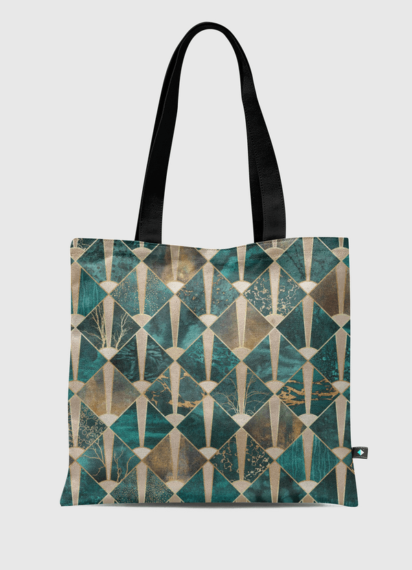 Art Deco Tiles - Ocean Tote Bag