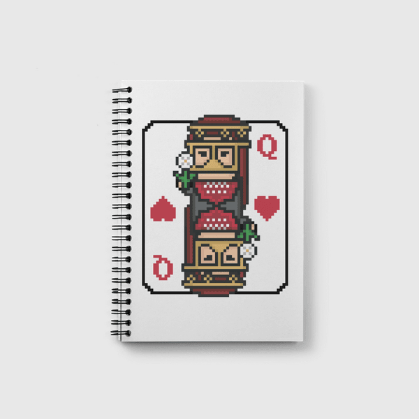 Queen of hearts Notebook