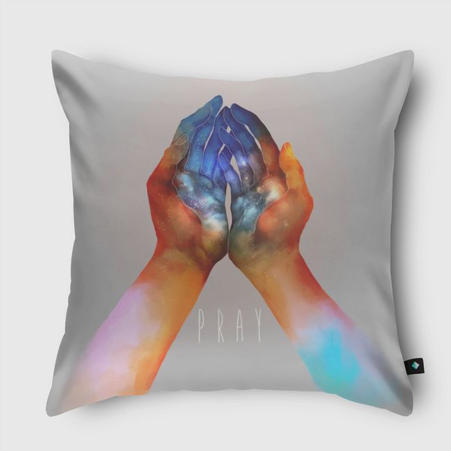 Pray - Throw Pillow