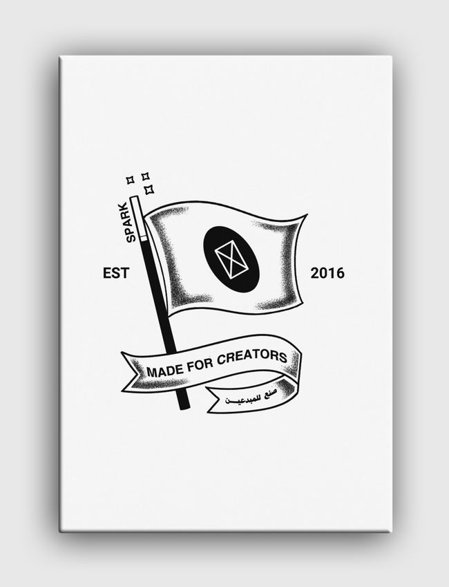 Made for Creators - Flag - Canvas