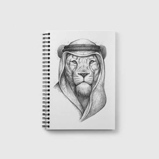 Saudi lion - Notebook