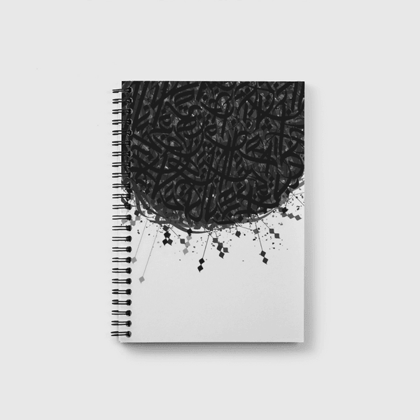 Black disc Notebook