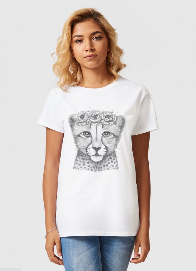 Cheetah cub - Women Basic T-Shirt