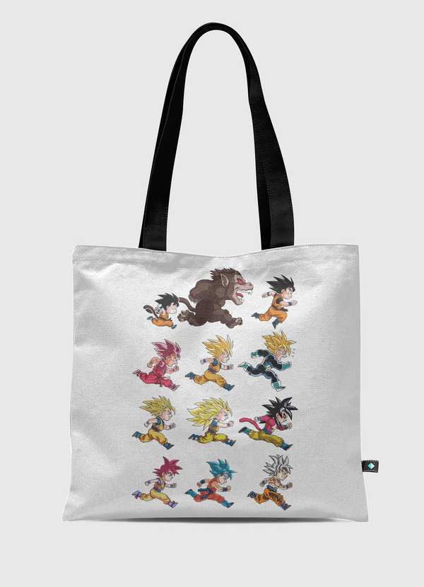 Evolutions of King Monkey Tote Bag