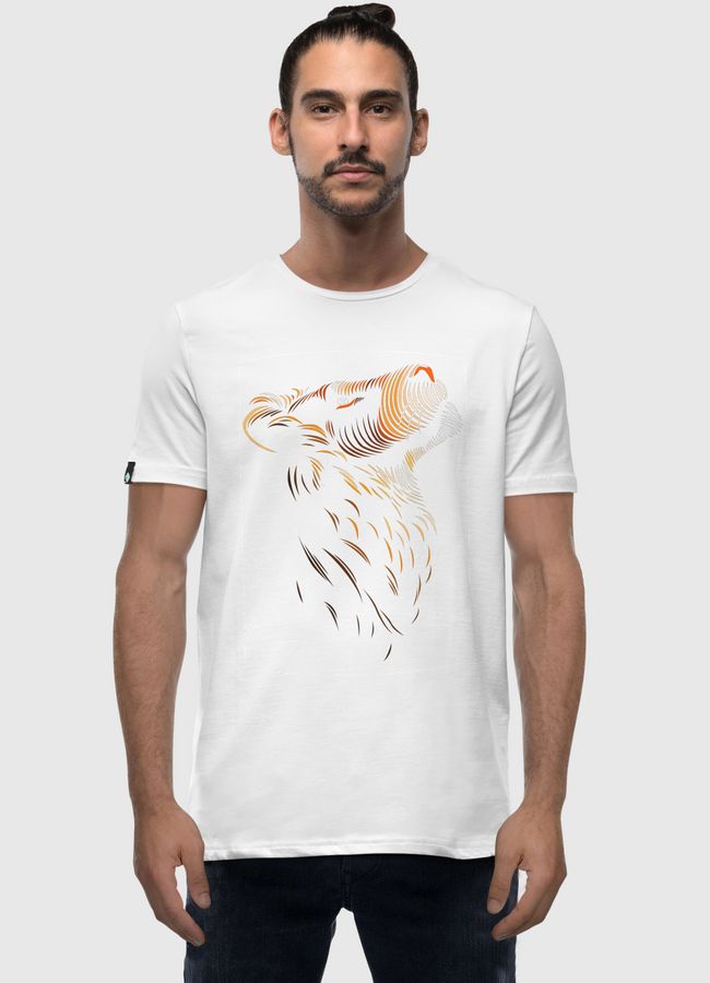 Lion lines up - Men Premium T-Shirt