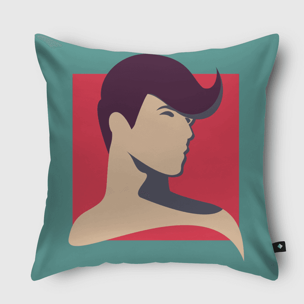 Pose Babe Throw Pillow