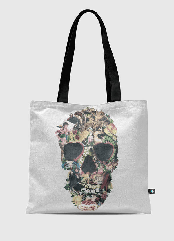 Vintage Skull Tote Bag