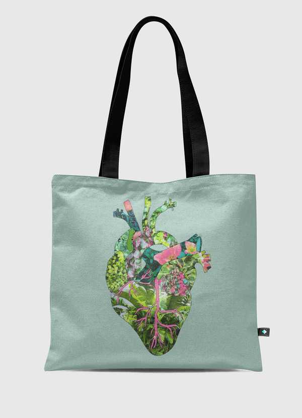 My Botanical Heart Tote Bag