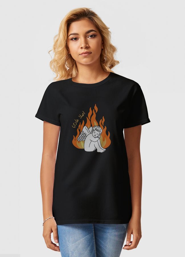اصلا عادي - Women Basic T-Shirt