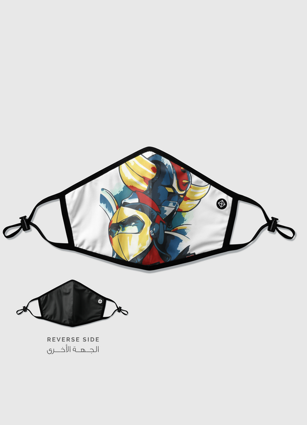 Grendizer and Duke Fleed Reversible Mask