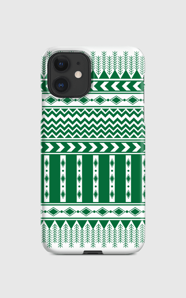 Asir Green Pattern Regular Case