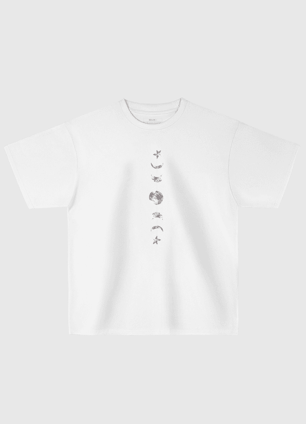 Moon Phase Oversized T-Shirt