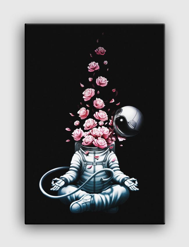 Astro Meditation Roses - Canvas