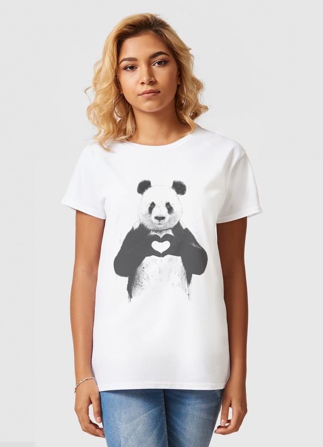 All you need is love - Women Basic T-Shirt