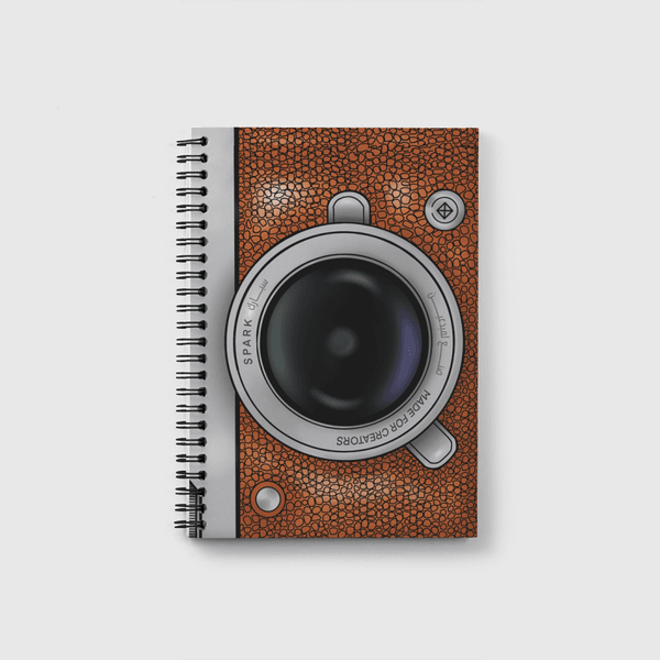 Vintage Camera Notebook