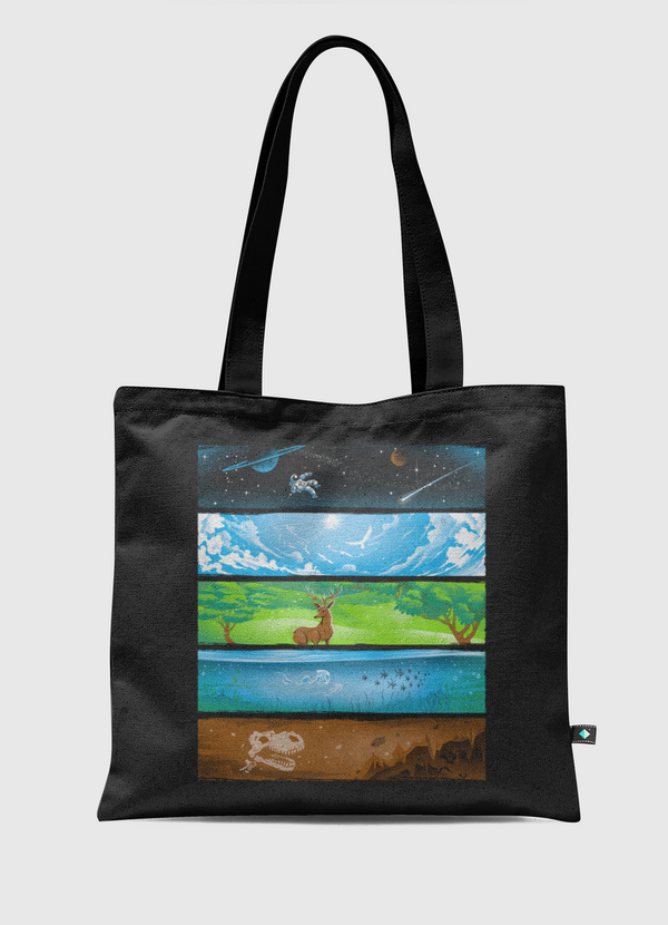 Across The Earth Tote Bag