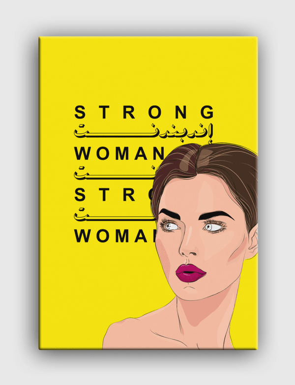 Strong Independent Woman Canvas