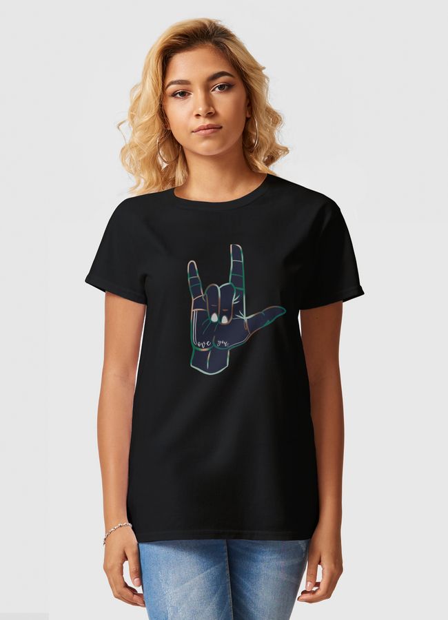 i love u - Women Basic T-Shirt