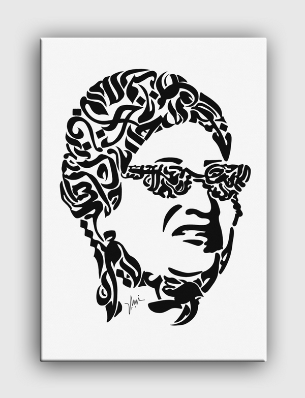 Um Kulthum Canvas