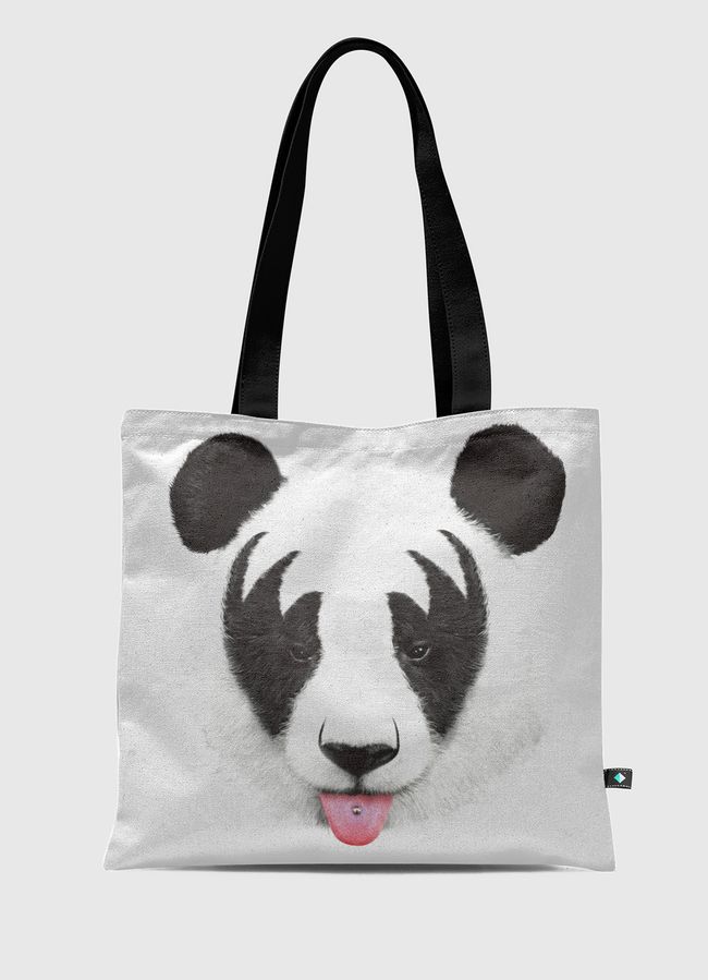 Kiss of a panda - Tote Bag