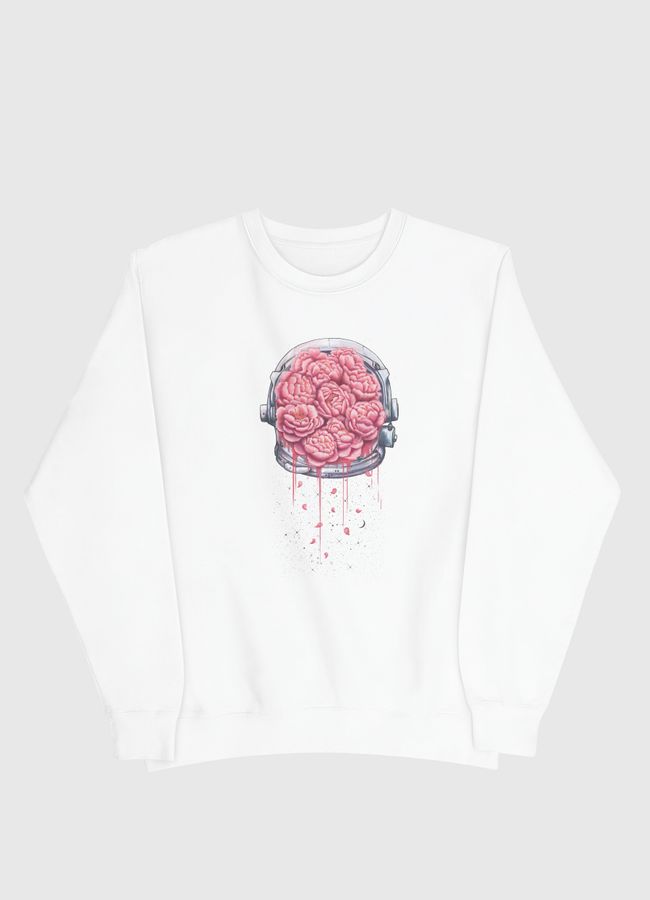 Cosmic peonies - Men Sweatshirt