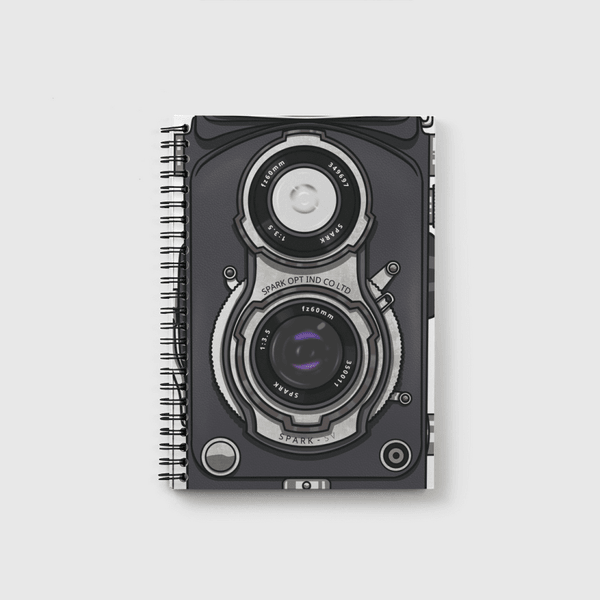 Vintage Video Camera Notebook