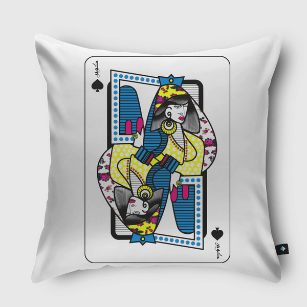 Queen Throw Pillow