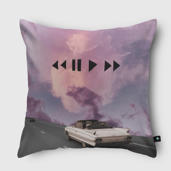 Nour Sati Throw Pillow