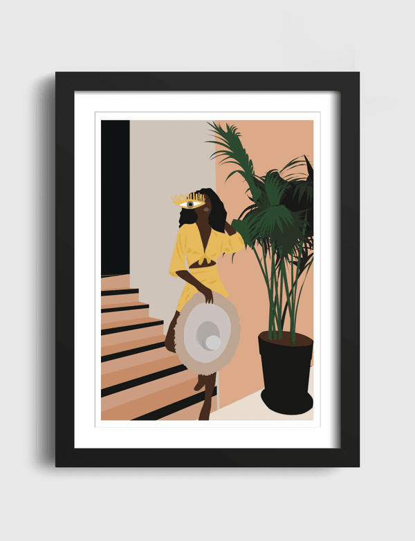 African Woman Art Artframe