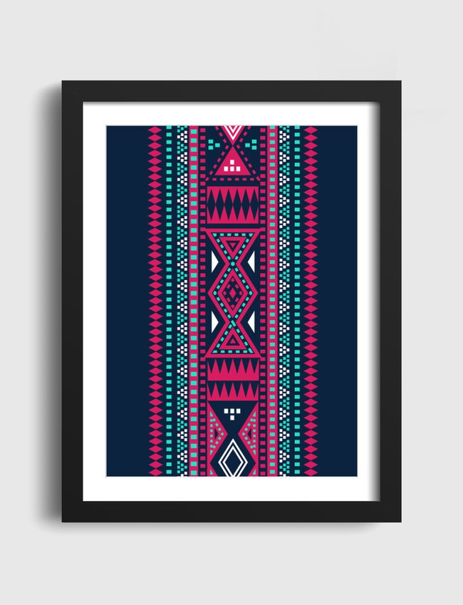 Tribal Arabian | Blue - Artframe