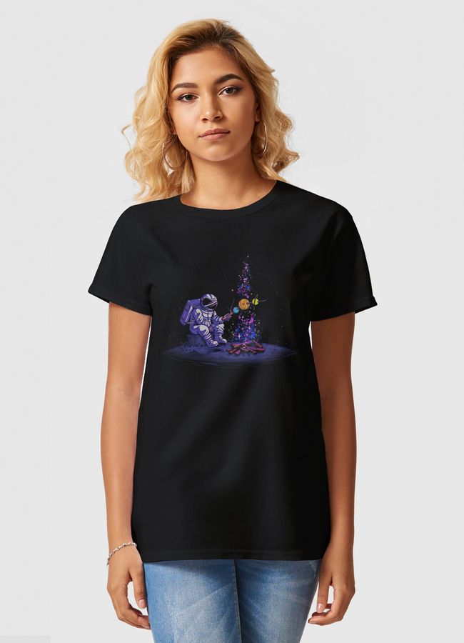 Moon Camping - Women Basic T-Shirt