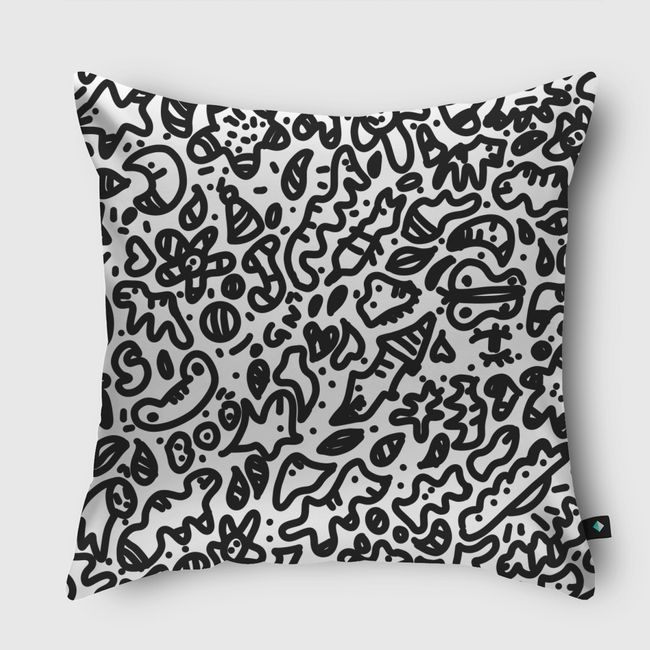 doodle✏️ - Throw Pillow