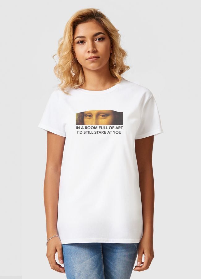 Mona Lisa - Women Basic T-Shirt