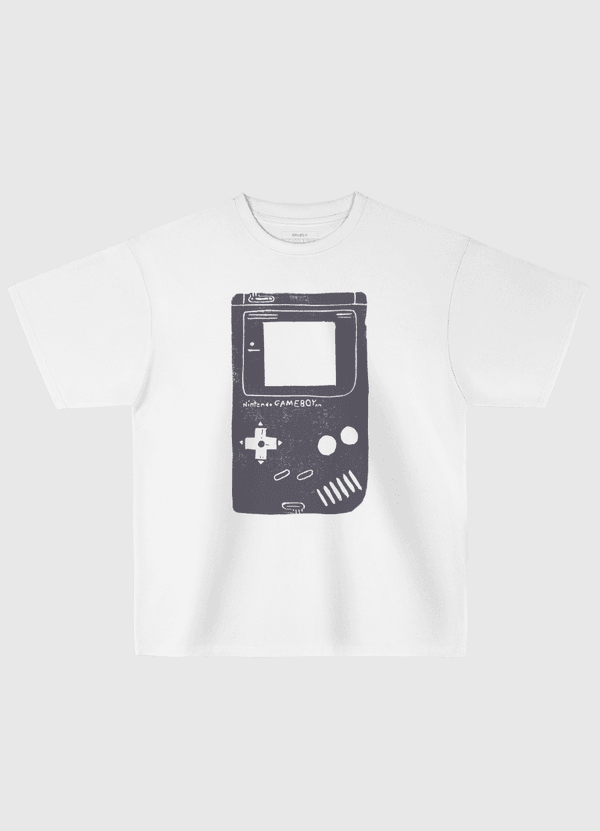 Game Boy Blockprint Oversized T-Shirt