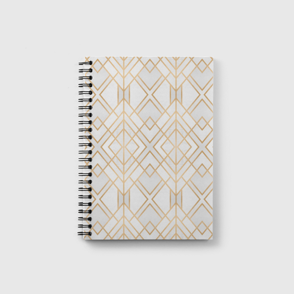 Golden Geo Notebook