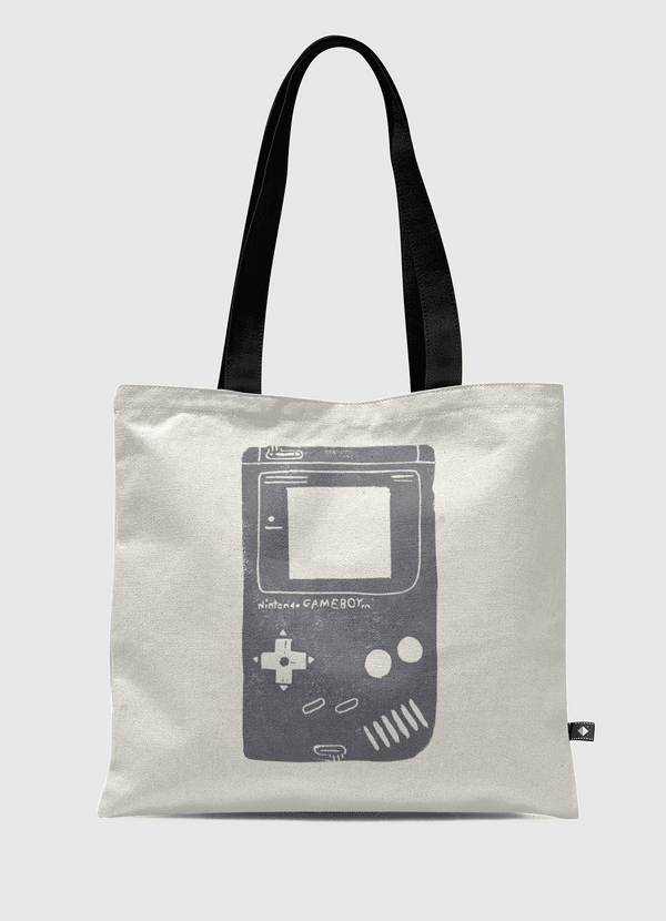 Game Boy Blockprint Tote Bag