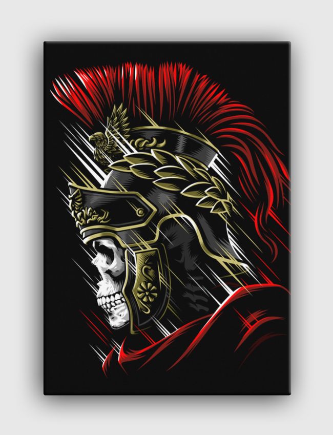 Roman Skull - Canvas