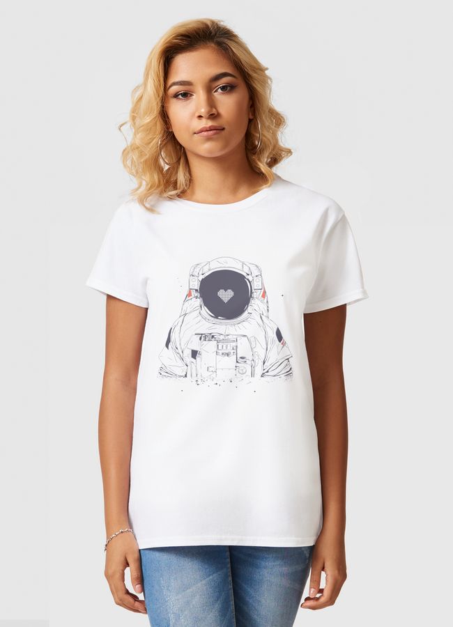 Astronaut love - Women Basic T-Shirt