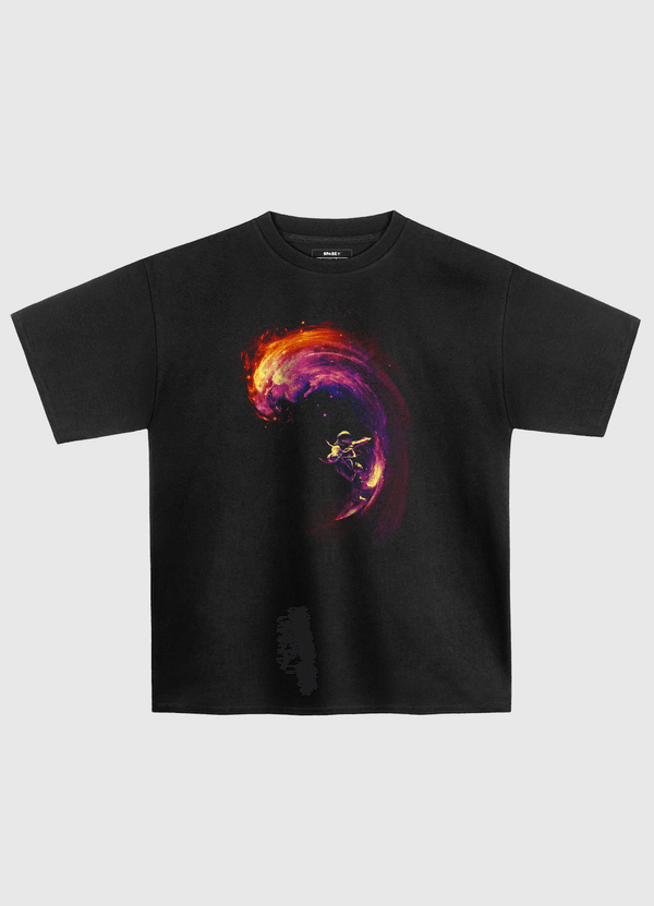 Space Surfing Oversized T-Shirt