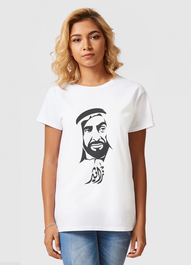 Zayed The Great Leader - Women Basic T-Shirt