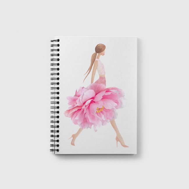 Fashion peonies - Notebook