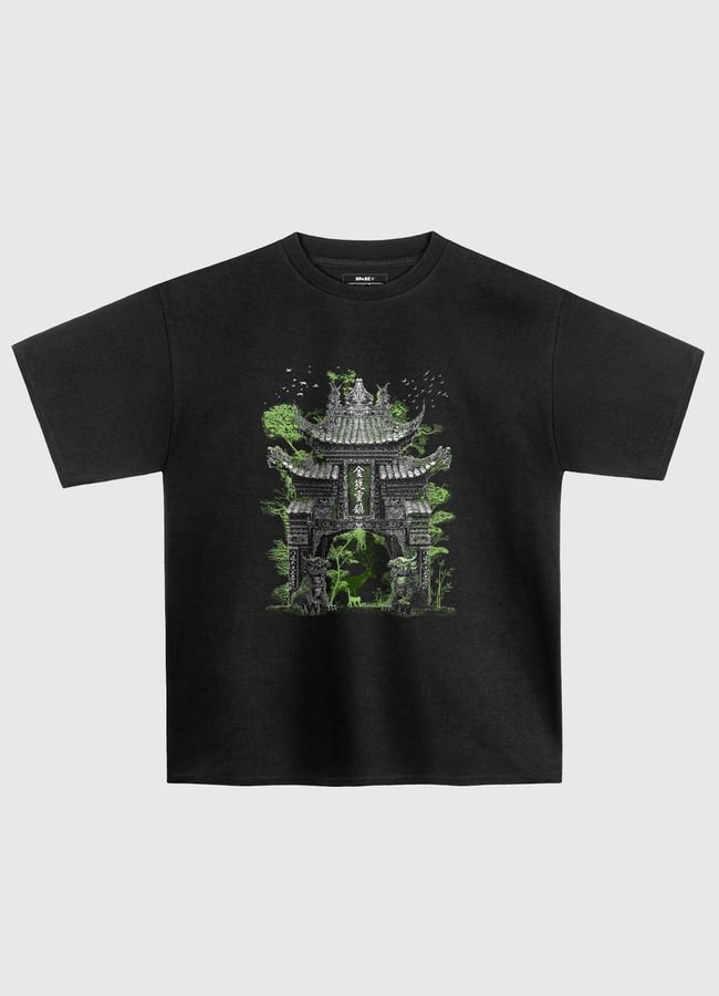 Chinese temple gate - Oversized T-Shirt