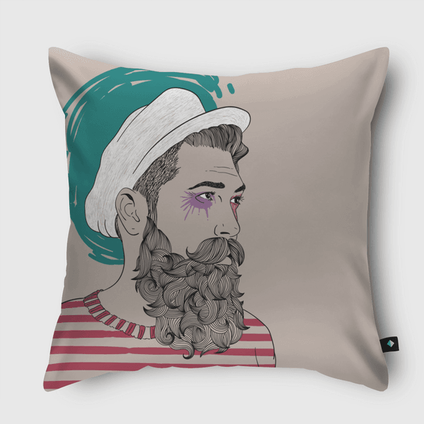 The Sailor Throw Pillow