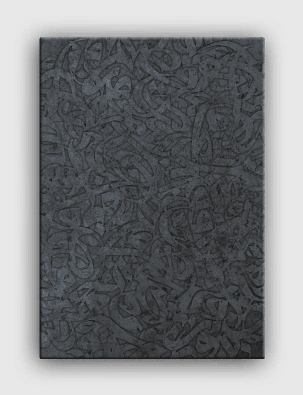 Fiction Calligraphy Canvas